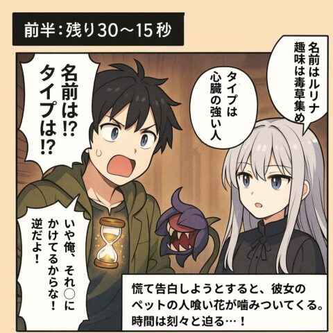 文字を修正したマンガ2コマ目