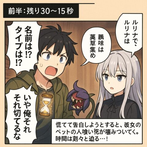 ChatGPTで生成したマンガ2コマ目