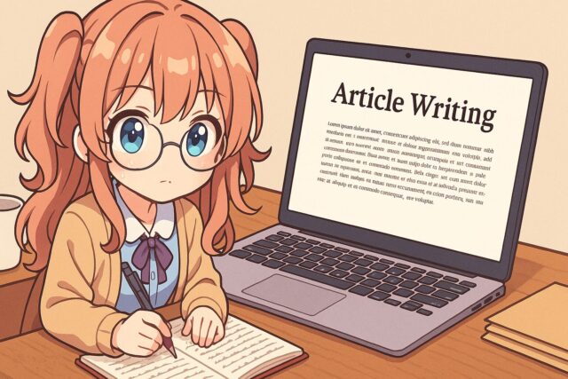 最新モデルGPT-5をどのように文章作成に使うのかをコピペで使えるプロンプト付きで解説しています。